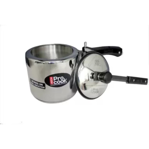 MILTON pro cook cooker 5L inner lid 3 layer bottom design for healthy cooking 5 L Induction Bottom Pressure Cooker